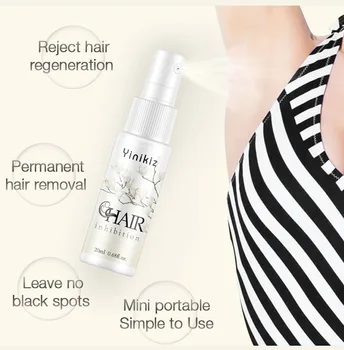 

Mild Hair Removal Cream Lasting Non-Irritating Hair Inhibits Growth Spray Whitening Hand Leg Armpit Depilatory Skin Care Product