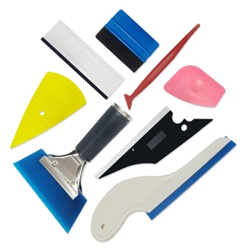 

Car Window Tint Tool Kit Vinyl Wrap Film Carbon Fiber Sticker Wrapping Tool Carbon Foil Tinting Squeegee Film Application