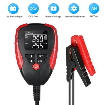 

New 12V Digital Car Battery Tester Automotive AH CCA Voltage Battery Load Analyzer Automobile Vehicle Battery Diagnostic Tool