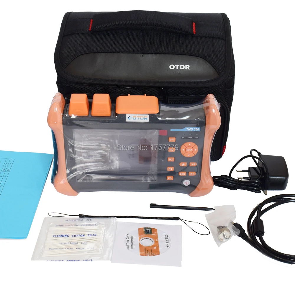 Портативный OTDR TMO 300 SM B 1310 нм 30/28дБ встроенный VFL сенсорный экран оптический