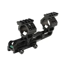 Регулируемая двунаправленная 25,4 мм 30 мм крепление со смещением прицелы для охотничьих ружей кольца с пузырьковым уровнем Топ Пикатинни Вивер рейка