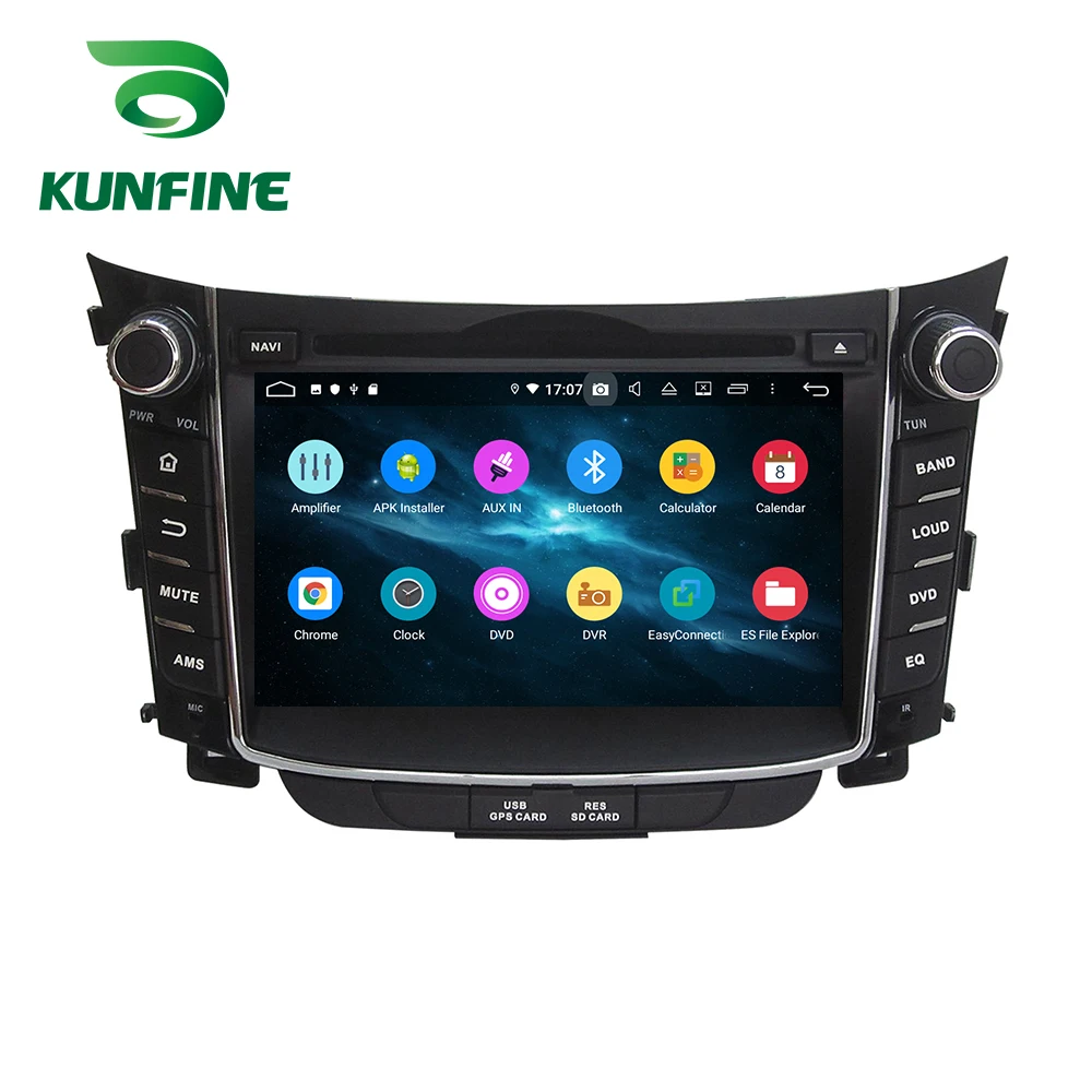Perfect Android 9.0 Octa Core 4GB RAM 64GB ROM Car DVD GPS Navigation Multimedia Player Car Stereo for Hyundai I30 2011-2016 Radio 3