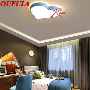 

DLMH Children's Ceiling Lamp Love Modern Fashion Suitable For Children's Room Bedroom Kindergarten