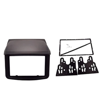 

Double Din Fascia for Mitsubishi Pajero Sport Triton L200 Radio DVD Stereo Panel Dash Mounting Installation Trim Kit