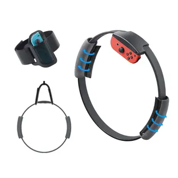 

1Set Leg Fixing Strap Sport Band Wall Hook Non-Slip Ring-Con Grips for Switch