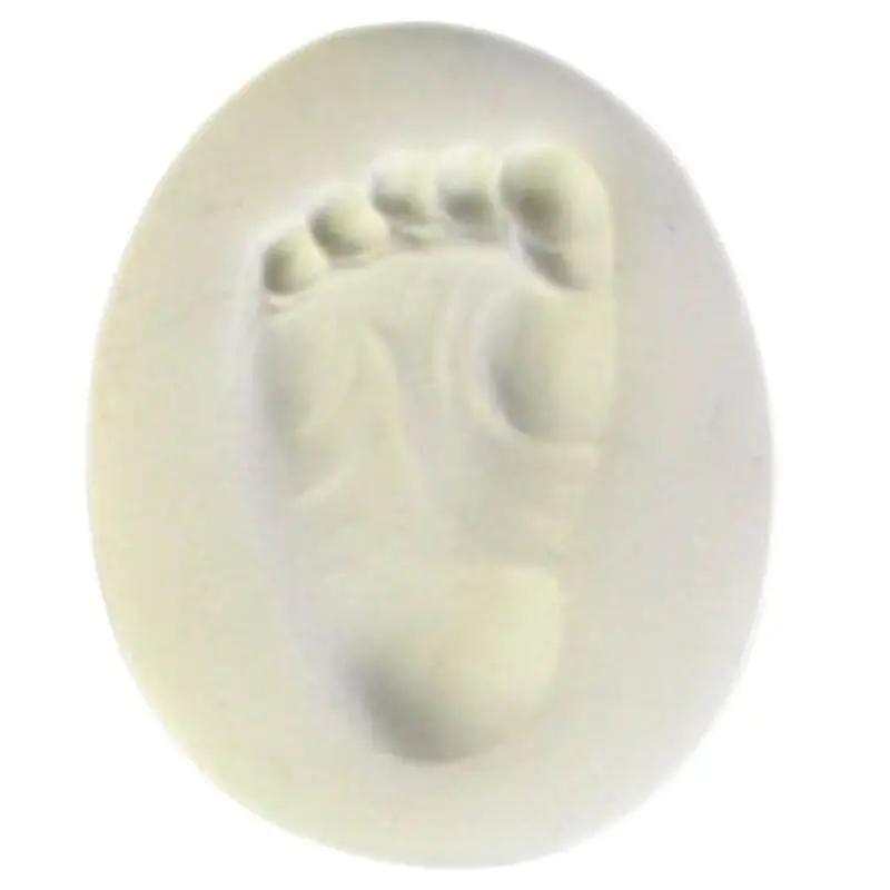 Фоны для съемки новорожденных детей детские толстовки для влюбленных пар под ногами отпечатков пальцев глина для литья с записью - Цвет: Белый