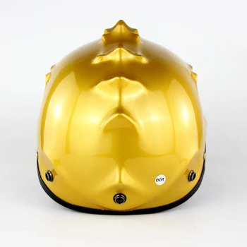 

Retro DOT Motorcycle Helmet Scooter motor kask Soman CG489 casco capacete moto Skull Motorbike Helmets Half Face Classic