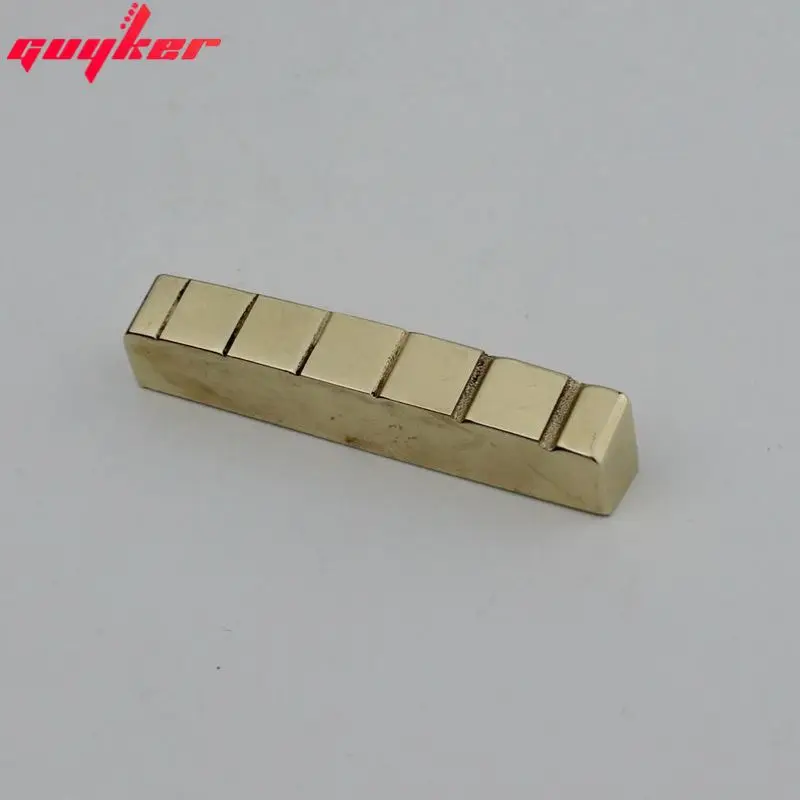 Твердая латунная шлицевая гитарная Гайка 43 мм для гитар LP|guitar nut|brass guitar nutlp nut |