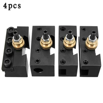 

4pcs Facing Holder Mini Quick Change Tool Bar Holder Lathe Toolholder Equipment