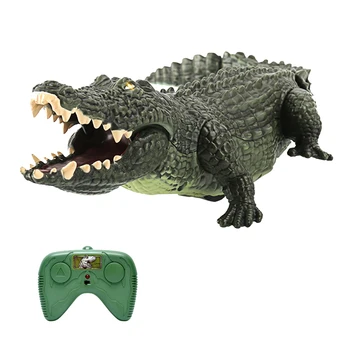 

Funny Electric Wireless Remote Control Crocodile Toy Animal Crawling Crocodile RC Toy With Light Remote Control
