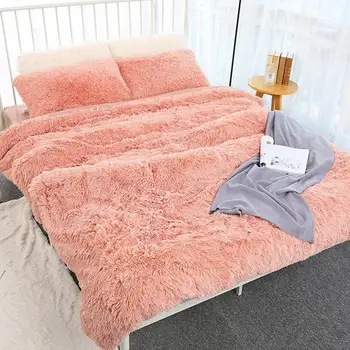 

Super Soft Bedspread Luxury Shaggy Fluffy Throw Blanket Warm Cozy Throw Blanket Air Conditioning Bedspread for Couch Sofa Bed