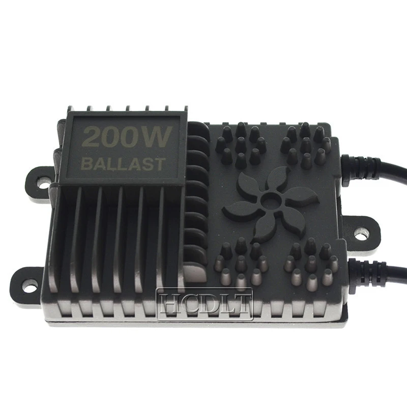 HCDLT 2PCS New AC 200W HID Xenon Ballast High Power 12V Car Headlight Digital Electronic Slim Ballast Reactor Car Accessories (3)