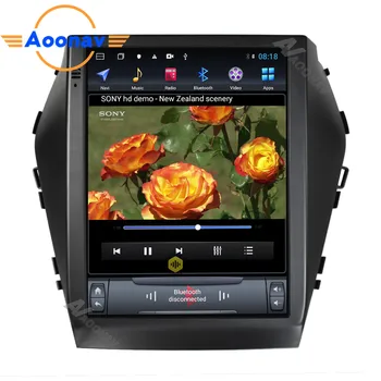 Günstig Auto Autoradio Multimedia Vedio Player Gps Navigation Für-Hyundai IX45 Santa Fe 2013-2017 Vertikale Touchscreen Kopf Einheit