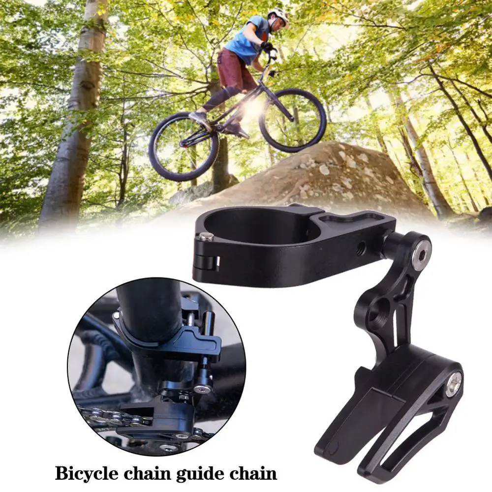 

Bicycle Chain guide Chain Guide Protector Mountain Bicycle Aluminum Alloy Chain Tensioner Adjustable For Bike MTB Accessories