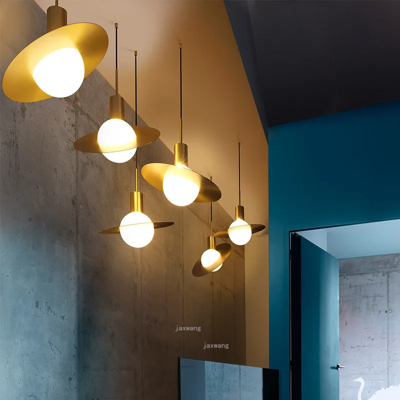 Nordic Pendant Lights LED Light Fixtures Glass Lighting Loft Lamp Planet Hanging Lustre Kitchen Accessories | Освещение