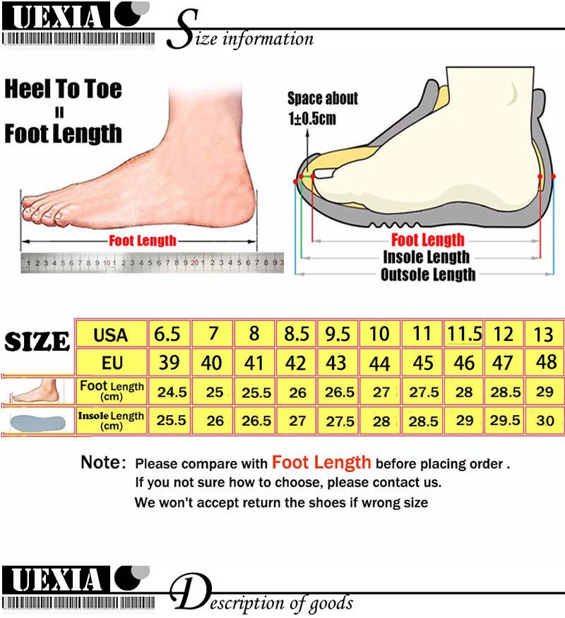 UEXIA Comfortable Men's Shoes Summer Walking Handmade Breathable Mesh Outdoor Sneakers For Spring Flats Comfortable Casual Shoe