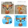 Wooden Glasses Holder Animal Glasses Rack Hand Carve Wood Eyeglasses Spectacle Sunglasses Holder Stand 3