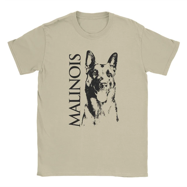 Malinois Hond Belgische Herder Mechelaar T-shirt Mannen 100% Katoen  Nieuwigheid T-shirt O Neck Tee Shirt Korte Mouw Kleding 5XL 6XL - AliExpress
