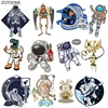ZOTOONE Astronaut Robot Patch Iron on Transfers for Clothing T-shirt Bear Stickers Diy Heat Transfers Appliques E ► Photo 1/6