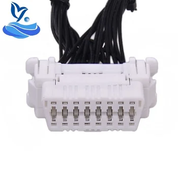 

High Quality 16 pin OBD2 OBDii OBD 2 Splitter Extension Cable one Male to Two Female Y Cable OBD2 splitter extension