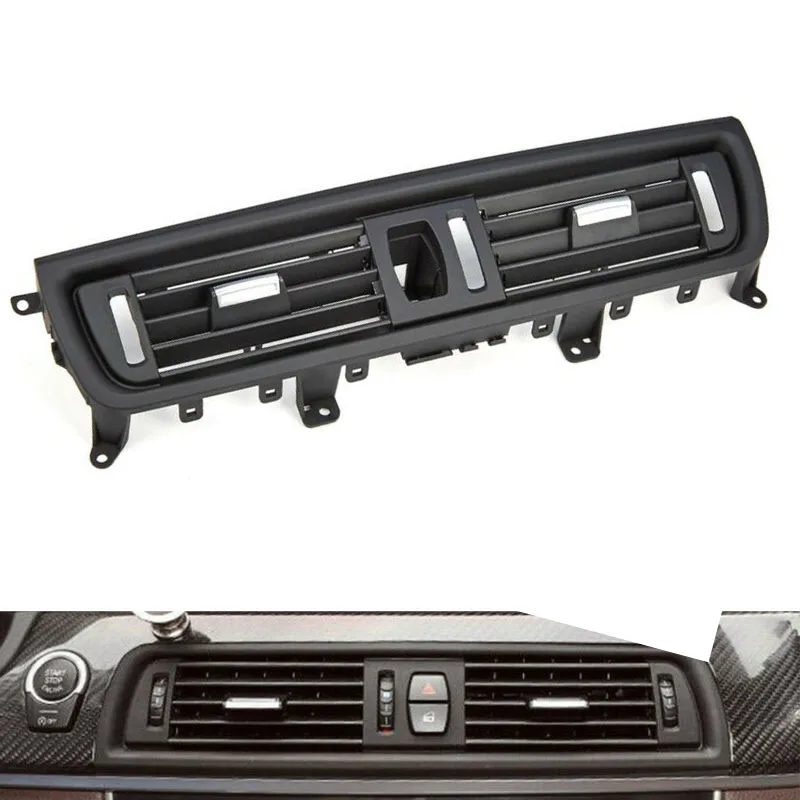 Auto Car AC Air Grille Front Console Dash For BMW F10/F11/F18 5 Series Replacement Parts Outlet Ventilation Accessory Auto Car AC Air Grille Front Console Dash For BMW F10/F11/F18 5 Series Replacement Parts Outlet Ventilation Accessory