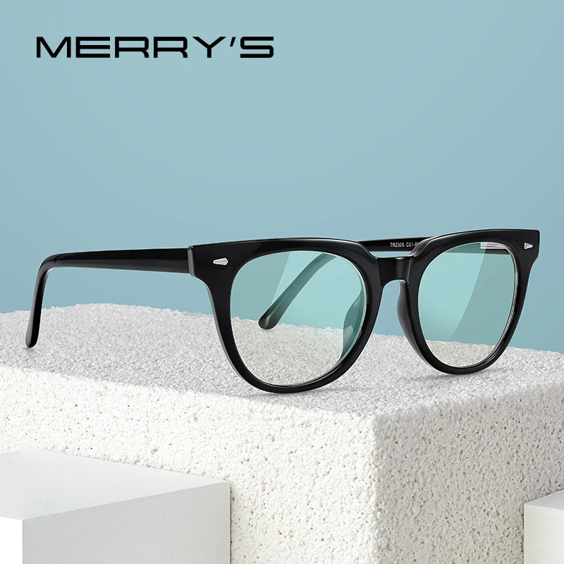 

MERRYS DESIGN Classic Fashion Square Ray Blue Light Blocking Glasses For Men Women Anti-Blue Light Gaming Computer Glasses S2506