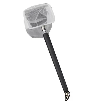 

Aquarium Tank Fish Shrimp Skimming Net Mesh Extendable Stainless Steel Handle Cleaning Tools Kit Supplies