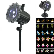 Светодиодный светильник с анимацией карт, светильник для сцены, светильник-проектор, декоративный светильник для рождества, Хэллоуина, дня рождения, свадебной вечеринки