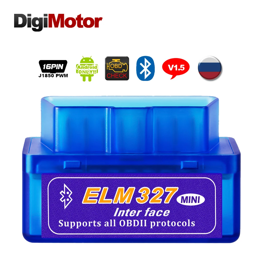 

Bluetooth V1.5 OBD2 ELM327 Car Scanner Android Torque Auto Diagnostic Scan Gauge