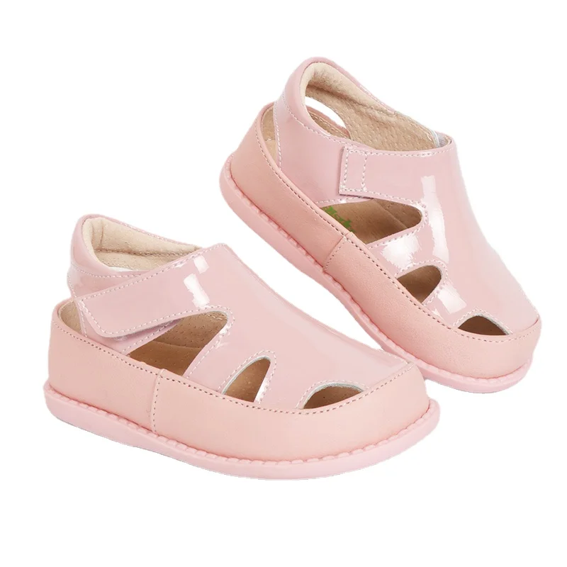 

TipsieToes 2023 100% Soft Leather In Summer New Girls Children Beach Shoes Kids Sport Sandals 21034 Free Shipping Sandali
