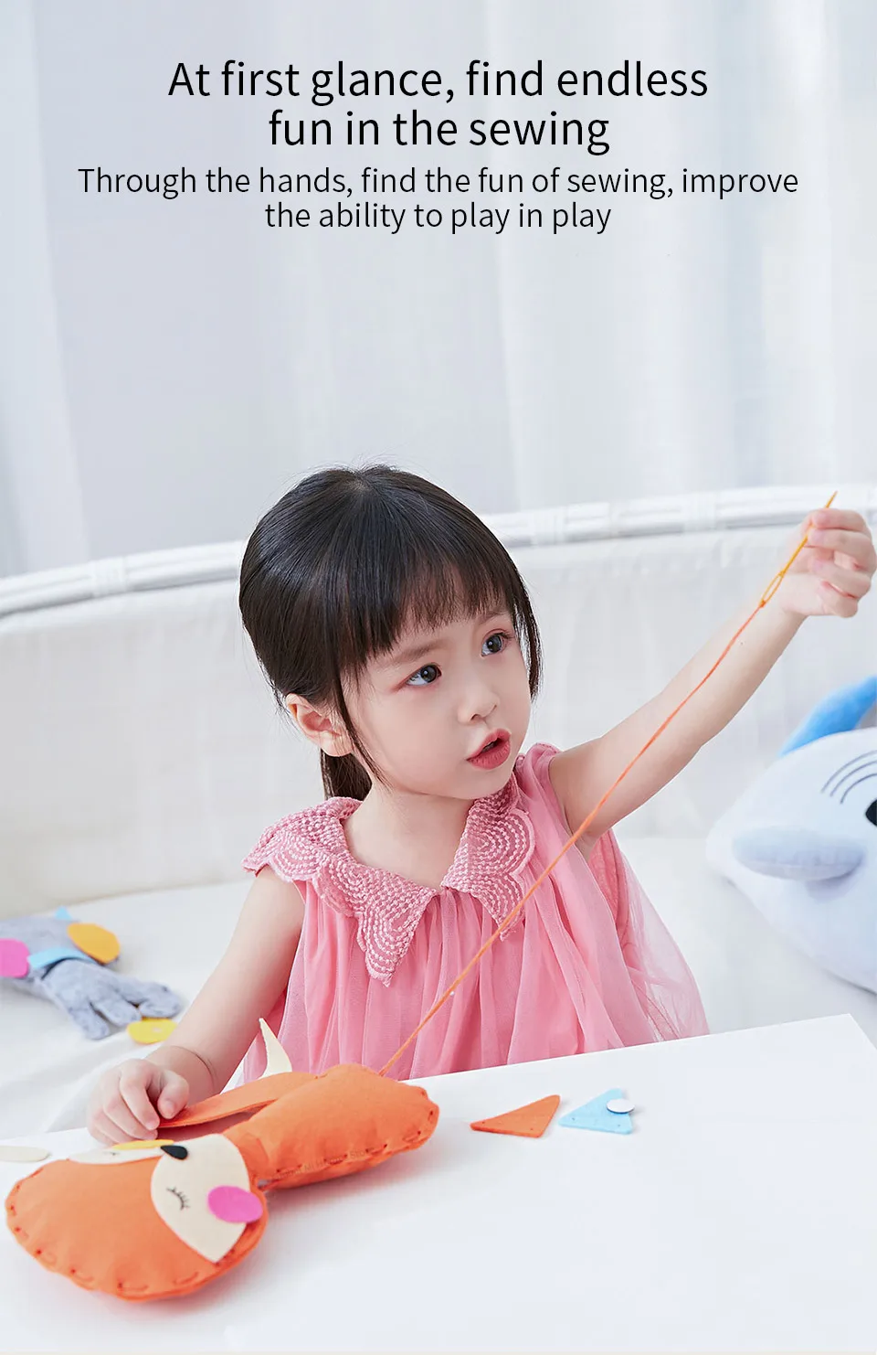 Xiaomi Youpin Bravokids орбитальное животное ручной работы DIY кукольная Серия набор 5 коробок/Группа кролик лиса принц-Лягушка котенок панда