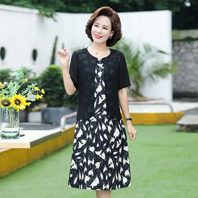 Vestiti Lunghi Incrociati Vestito Estivo Donna Abito In Chiffon