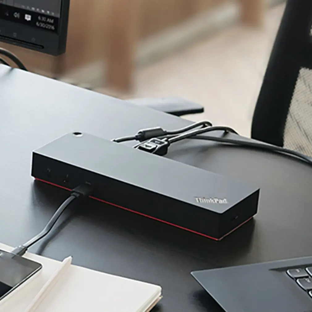 Док-станция Thinkpad type-C X270 T470 T470S S1 P51S T570 док-станция 40A90090Cn/40Ac0135Cn Lightning 3/type-C Интерфейс