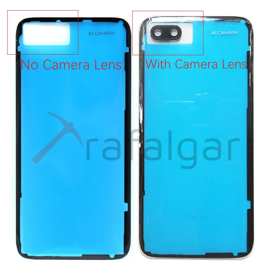 Задняя стеклянная крышка для Huawei Honor 10 задняя корпуса батареи панель с объективом