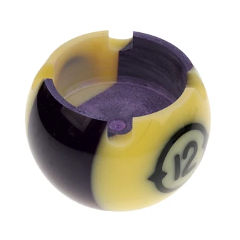 

Resin Billiard Ball Ashtray Creative Ashtray - Send By Random