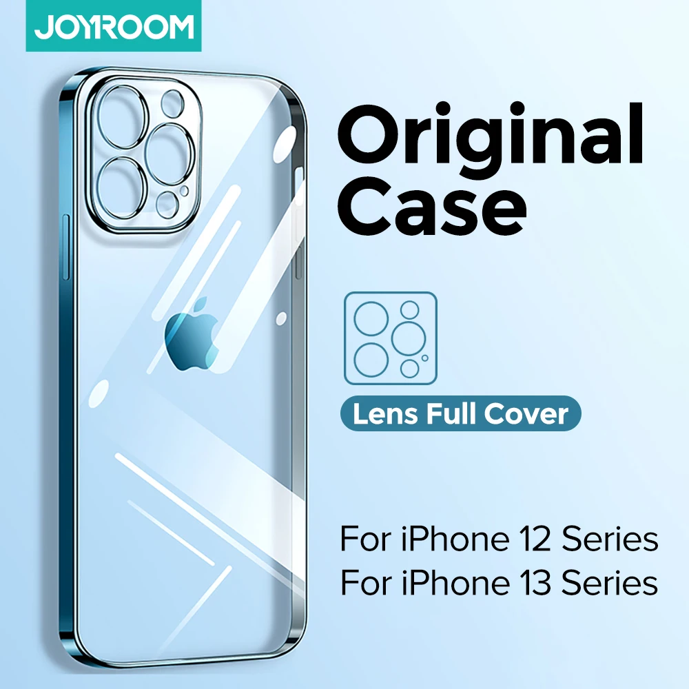 apple 13 pro max case Joyroom Plating Case For iPhone 13 Pro Max Case Protective Full Lens Back Cover Shockproof For iPhone 12 13 Pro Max Phone Case iphone 13 pro max clear case iPhone 13 Pro Max