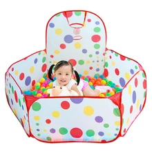 Игры в помещении и на открытом воздухе легко складывающийся океан мяч бассейн яма игра игровая палатка манеж шарик кольцо домик для игр на открытом воздухе детские игрушки