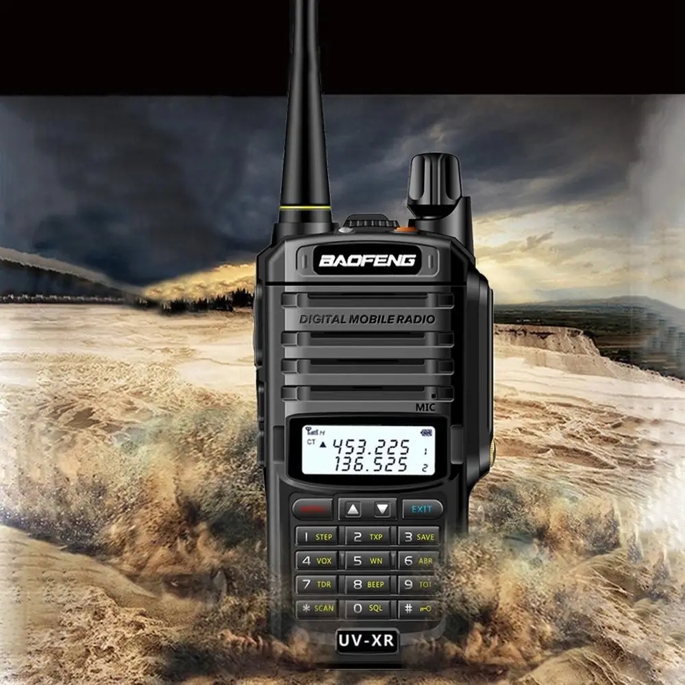 Radio-Set Walkie-Talkie Powerful Two-Way-Radio Long-Range CB Uv9r-Plus Baofeng uv-Xr
