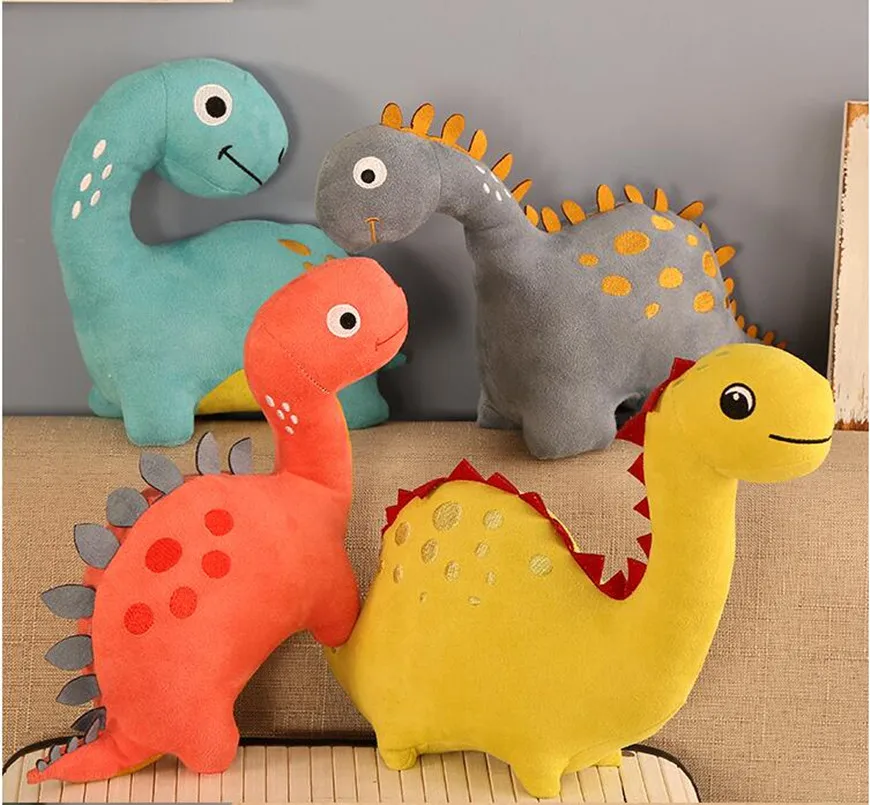 Плюшевые игрушки, динозавр милая маленькая Фигурка динозавра тираннозавр высокое качество мягкая подушка детская подушка для сна подарок для детей