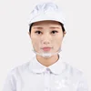 Eco Friendly Transparent Plastic Catering Chef Anti-spit Mask Reusable Kitchen Cooking Adjustable Mouth Cover Mask 1