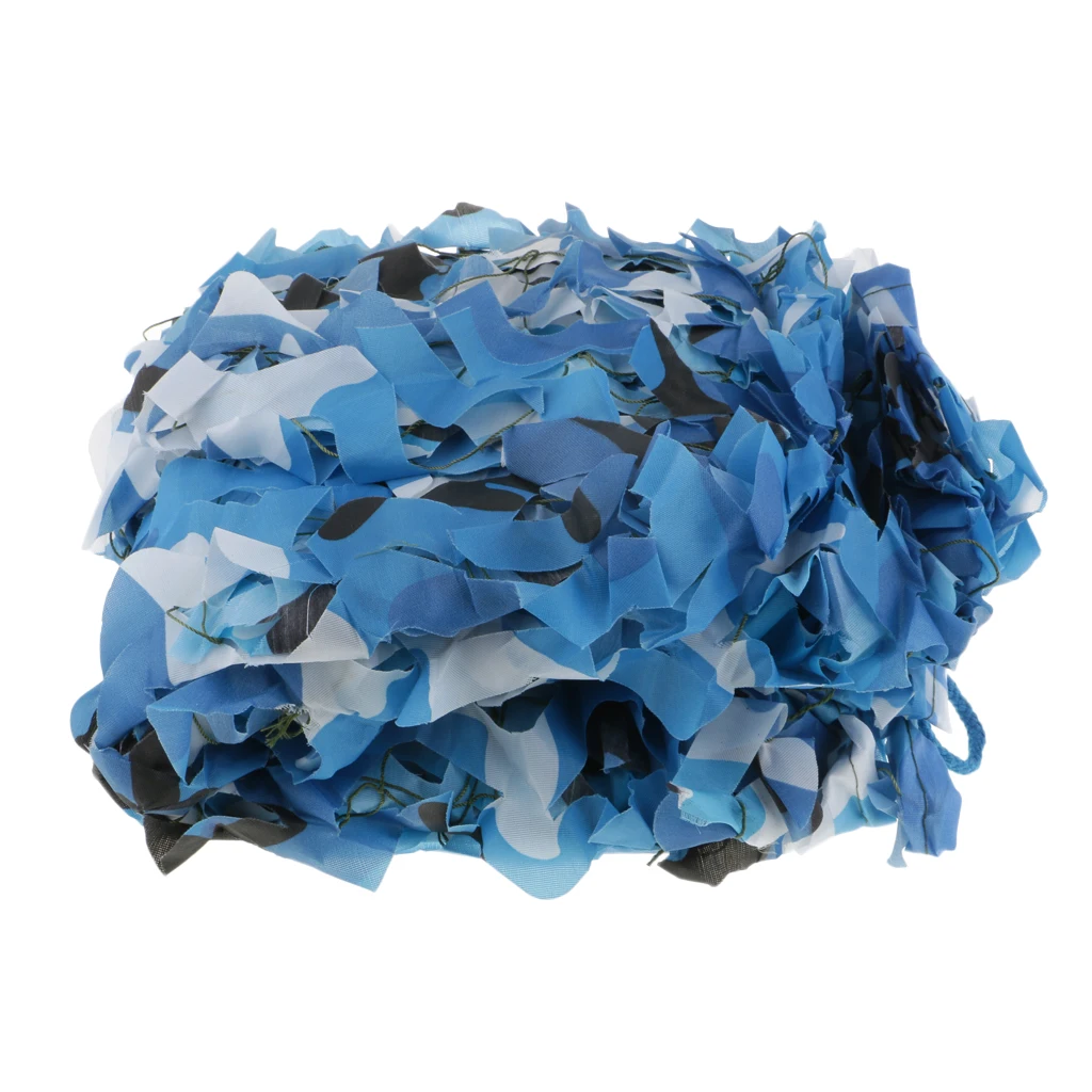 Outdoor Marine Camouflage Net Netting Tree Houses Theme Parks Film Base Decor for Sunshade Camping Shooting Hunting Net