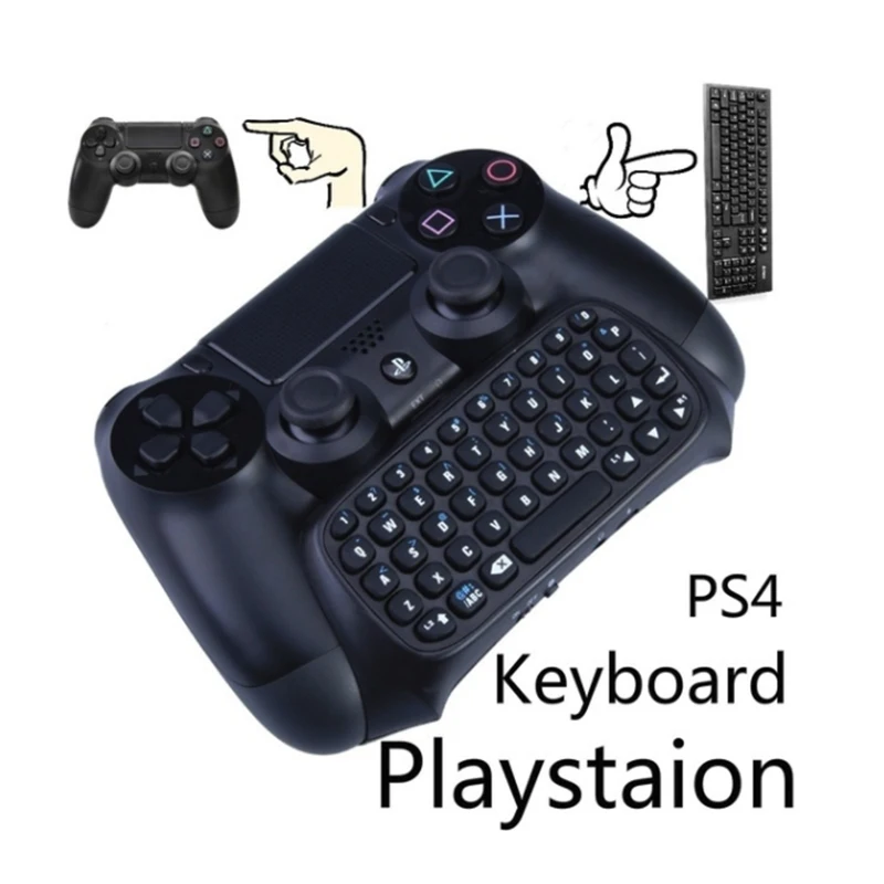 Для sony Playstation 4 Mutilfunction 2 в 1 Bluetooth мини беспроводная клавиатура для чата клавиатура игровые консоли для контроллера PS4