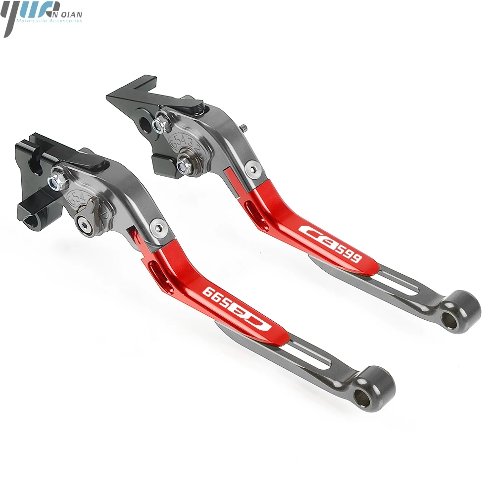 For Honda CB599 CB 599 CB-599 1998 1999 2000-2006 Adjustable Racing Motorcycle Brake Clutch Levers Motorcycle Accessories