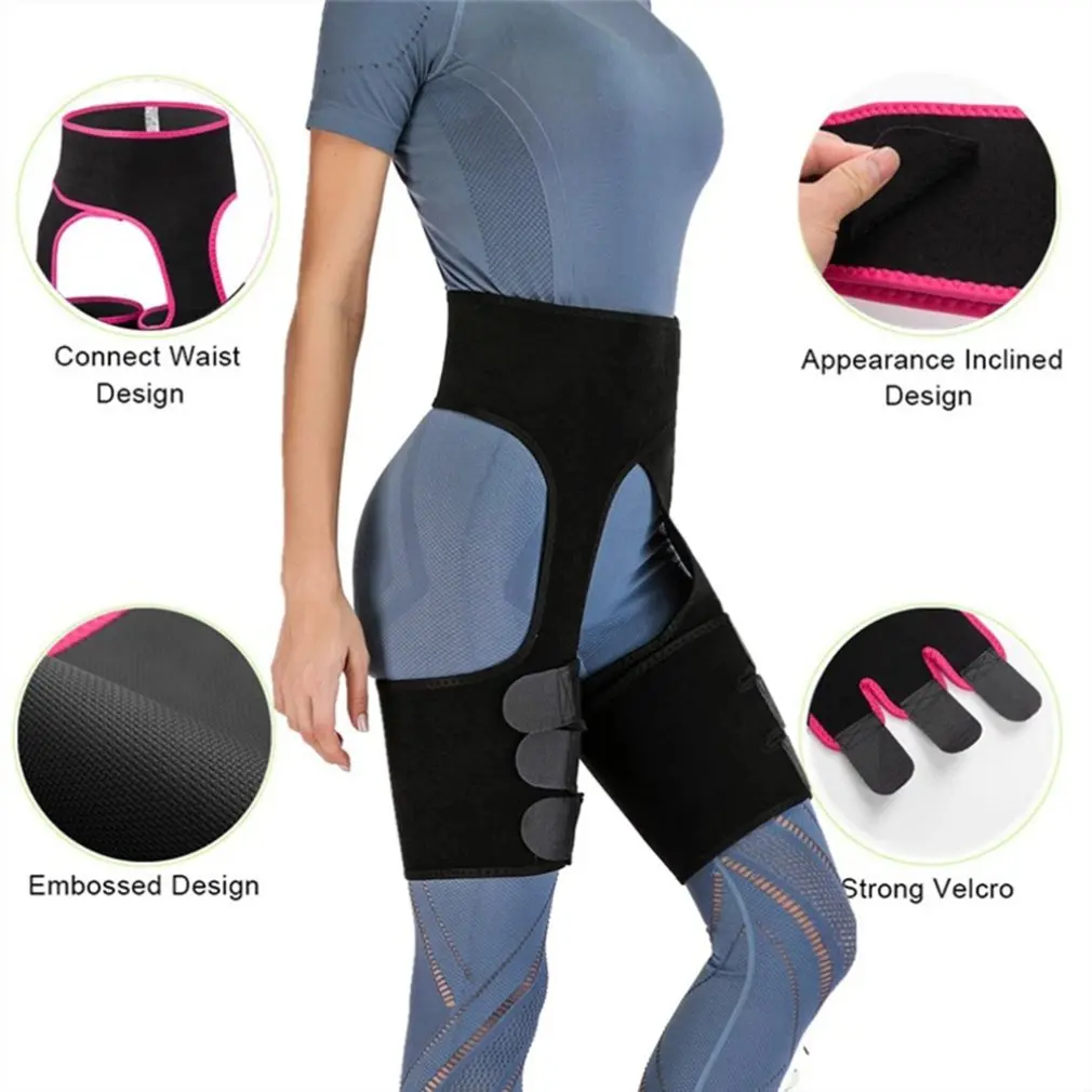 

Waist Trainer Belt Slimming Body Shaper Belt Three-In-One Female Sweat Plastic Belt Sports Bodybuilding Adjustable Waist Belt