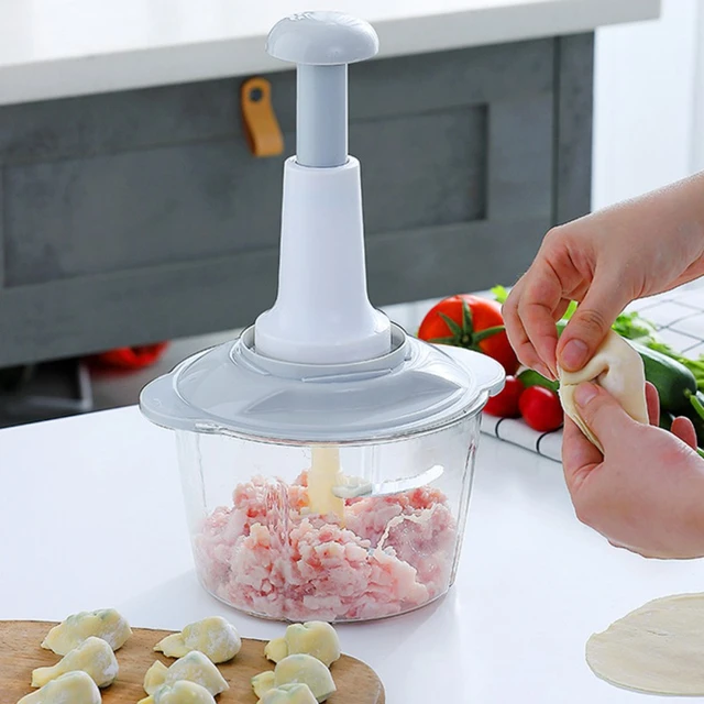 Manual Food Chopper Powerful Hand Held Chopper Mixer, 50 OFF
