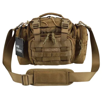 

OneTigris Tactical MOLLE Hunting Waist Bag Pack For Men 3 Ways Modular Deployment Utility Bag Heavy Duty with Shoulder Strap