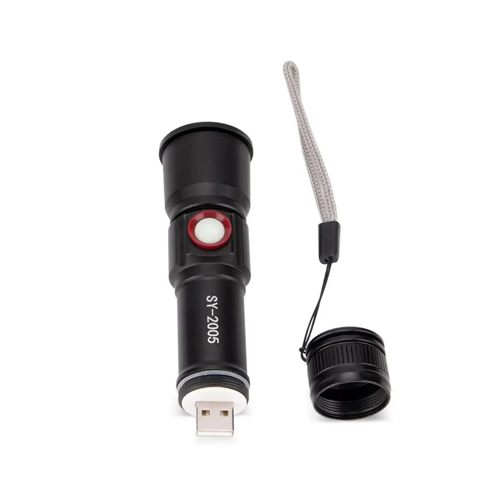 Супер яркий XML 2 светодиодный светильник USB Перезаряжаемый linterna фонарь