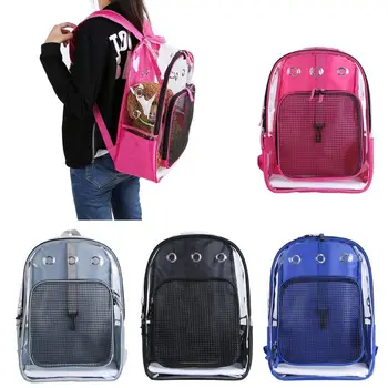 

Outdoor Walking travel bag for small animals Foldable Pet Cat Backpack Carrier Breathable Dog Cat Travel Bag