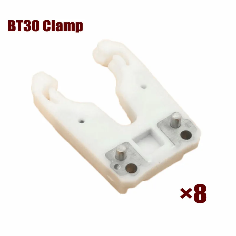 

White Tool Holder Clamp Claw Engraving Machine Tool Changer For ATC Spindle