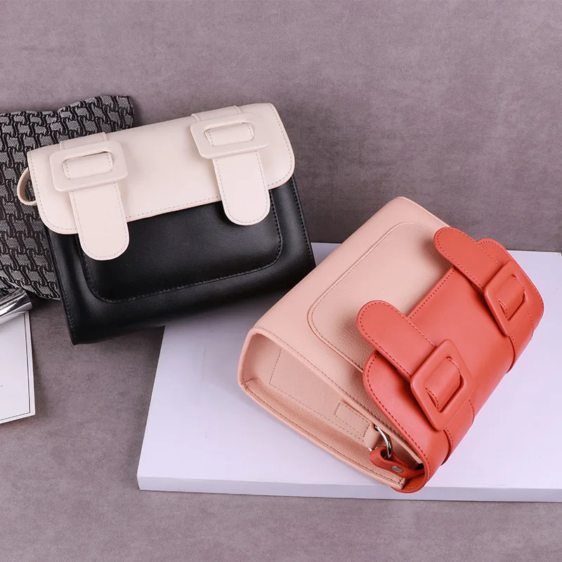 

2019 new JIULIN high-quality fashion trend Messenger fashion stitching package lady bag